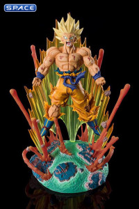 FiguartsZERO Extra Battle Super Saiyan Son Goku Are you Talking about Krillin?! PVC Statue (Dragon Ball Z)