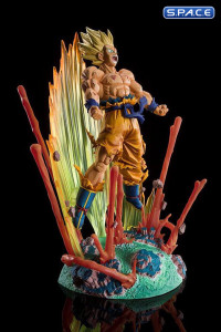 FiguartsZERO Extra Battle Super Saiyan Son Goku Are you Talking about Krillin?! PVC Statue (Dragon Ball Z)