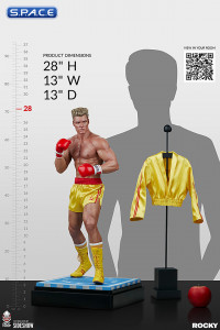 1/3 Scale Ivan Drago Siberian Bull Statue (Rocky IV)