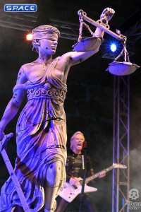 Lady Justice Rock Iconz on Tour Statue (Metallica)