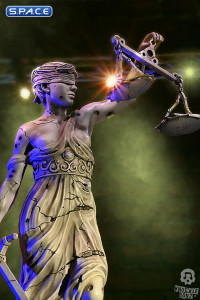 Lady Justice Rock Iconz on Tour Statue (Metallica)