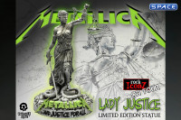 Lady Justice Rock Iconz on Tour Statue (Metallica)