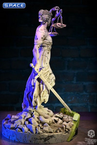 Lady Justice Rock Iconz on Tour Statue (Metallica)