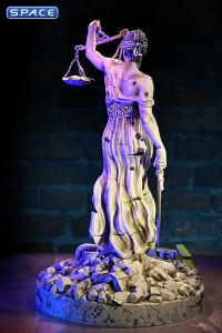 Lady Justice Rock Iconz on Tour Statue (Metallica)