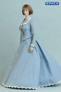 1/6 Scale long-sleeved Western Retro Dress