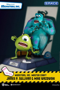 James P. Sullivan & Mike Wazowski Master Craft Statue (Monster, Inc.)