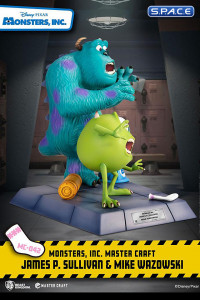 James P. Sullivan & Mike Wazowski Master Craft Statue (Monster, Inc.)