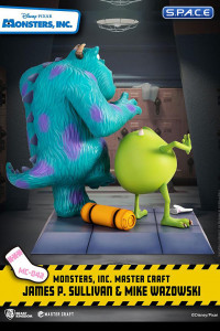 James P. Sullivan & Mike Wazowski Master Craft Statue (Monster, Inc.)