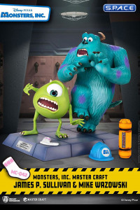 James P. Sullivan & Mike Wazowski Master Craft Statue (Monster, Inc.)