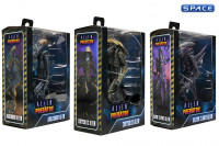 Complete Set of 3: Alien vs. Predator Movie Deco Series 1 (Alien vs. Predator)