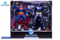 Superman vs. Armored Batman from Batman: The Dark Knight Returns 2-Pack (DC Multiverse)