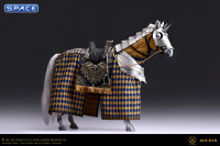 1/6 Scale Silver Armored War Horse of Silver Armored Guard (The Era of Europa War)