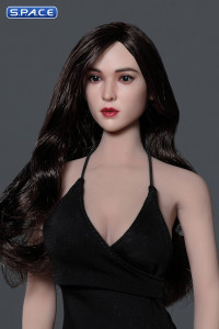 1/6 Scale Jennica Head Sculpt (long brown hair)