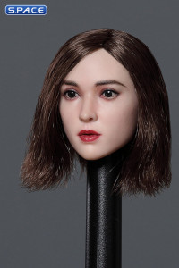 1/6 Scale Jennica Head Sculpt (short brown hair)