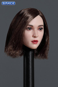 1/6 Scale Jennica Head Sculpt (short brown hair)