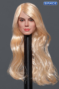 1/6 Scale Samara Head Sculpt (long blonde curly hair)