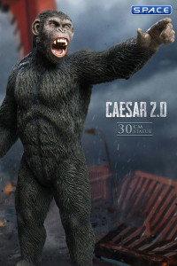 Caesar 2.0 Mixed Media Statue Deluxe Version (Rise of the Planet of the Apes)