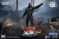 Caesar 2.0 Mixed Media Statue Deluxe Version (Rise of the Planet of the Apes)