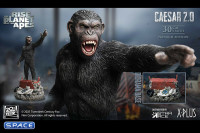 Caesar 2.0 Mixed Media Statue Deluxe Version (Rise of the Planet of the Apes)