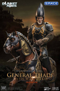 General Thade with War Horse Statue (Planet of the Apes)