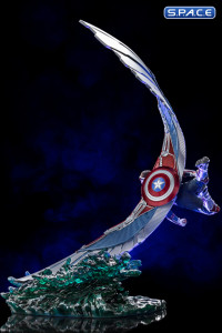 1/10 Scale Captain America Sam Wilson Deluxe Art Scale Statue (The Falcon and the Winter Soldier)