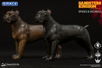 1/6 Scale black Casro - Spade 8 Dog (Gangsters Kingdom)