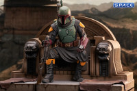 Boba Fett on Throne Premier Collection Statue (The Mandalorian)