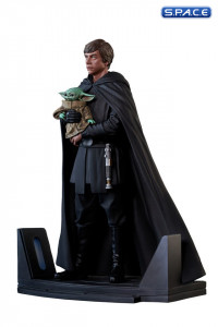 Luke Skywalker & Grogu Premier Collection Statue (The Mandalorian)