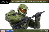 Master Chief vs. Escharum Diorama (Halo: Infinite)