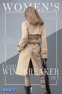 1/6 Scale Fashion Windbreaker Set for Women