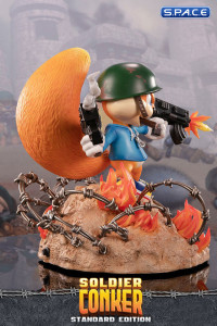 Soldier Conker Statue (Conkers Bad Fur Day)