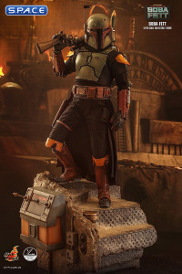 1/4 Scale Boba Fett QS023 Deluxe Version (The Book Of Boba Fett)