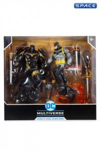 Batman vs. Azrael Batman Armor from Batman: Curse of the White Knight 2-Pack (DC Multiverse)