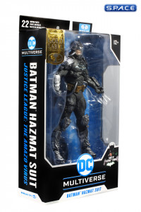 Batman Hazmat Suit from Justice League: The Amazo Virus Gold Label Collection (DC Multiverse)