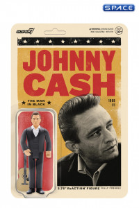 Johnny Cash The Man in Black ReAction Figure
