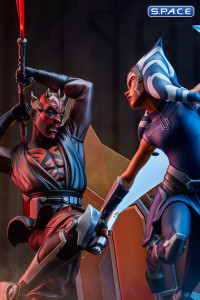 Ahsoka Tano vs. Darth Maul Diorama (Star Wars - The Clone Wars)