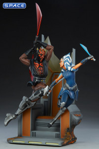 Ahsoka Tano vs. Darth Maul Diorama (Star Wars - The Clone Wars)