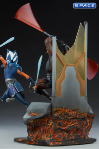 Ahsoka Tano vs. Darth Maul Diorama (Star Wars - The Clone Wars)