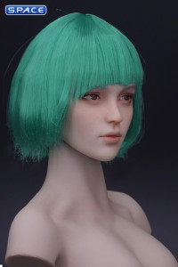 1/6 Scale Antonia Head Sculpt (green hair)