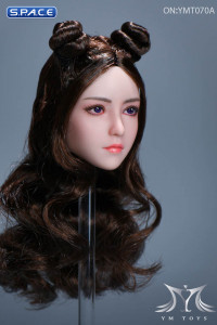 1/6 Scale Anh Head Sculpt (long brown hair)