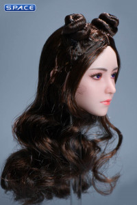 1/6 Scale Anh Head Sculpt (long brown hair)