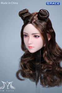 1/6 Scale Anh Head Sculpt (long brown hair)