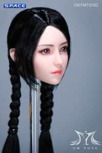 1/6 Scale Anh Head Sculpt (black hair with pigtail)