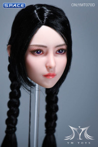 1/6 Scale Anh Head Sculpt (black hair with pigtail)