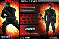 1/12 Scale Snake Eyes One:12 Collective - Deluxe Edition (G.I. Joe)