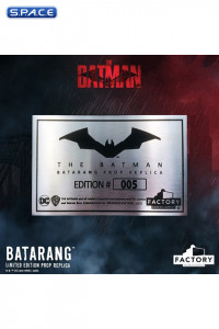 1:1 Batarang Life-Size Prop Replica (The Batman)