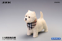 1/6 Scale white West Highland Terrier Version A