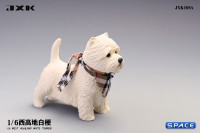 1/6 Scale white West Highland Terrier Version A