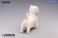 1/6 Scale white West Highland Terrier Version B