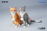 1/6 Scale Thumb Up Cat (grey)